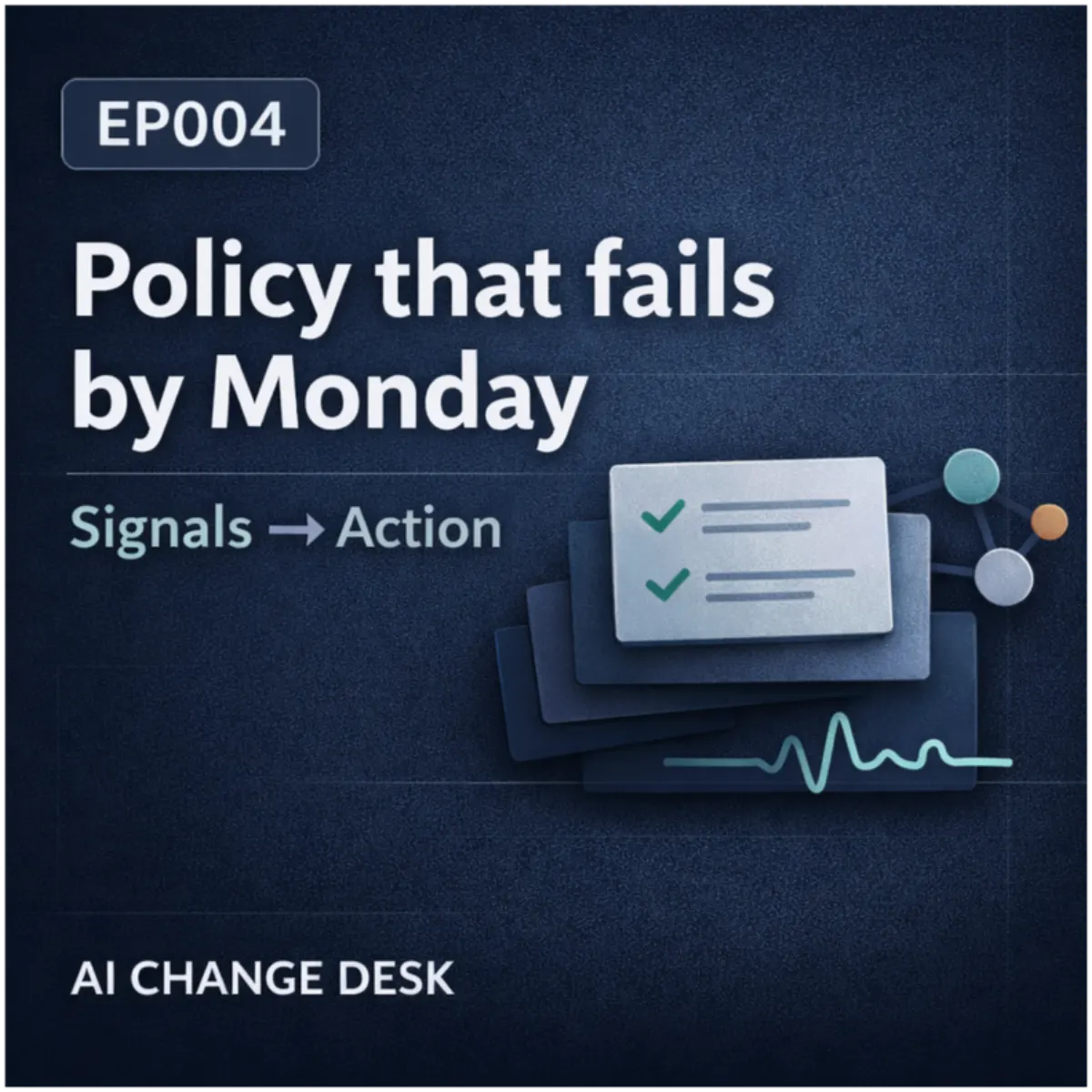 EP004: AI Brief: what changed this week podcast cover art