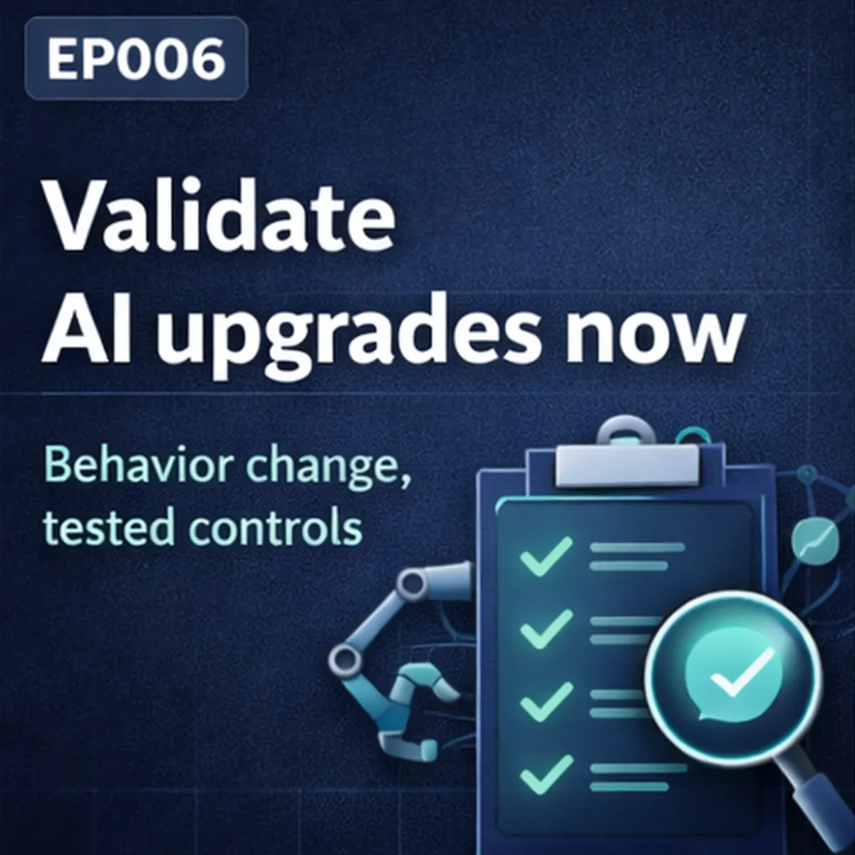 EP006: AI Brief: GPT-5.3 and continuity controls podcast cover art