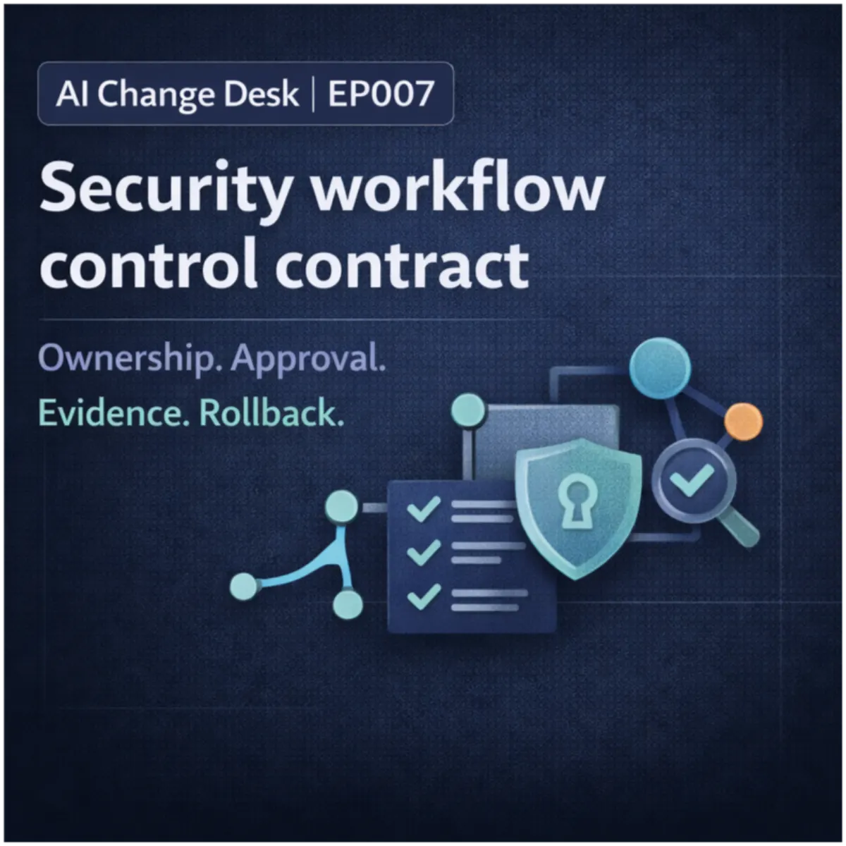 EP007: Security Workflow Control Contract podcast cover art